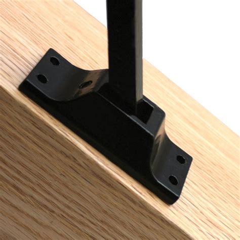 metal stair spindle fixing brackets|double spindles for stairs.